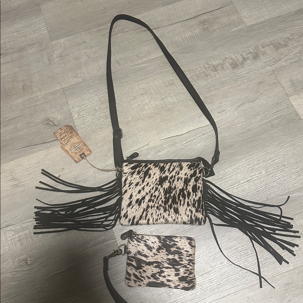 Skechers Leopard Print Crossbody Bag